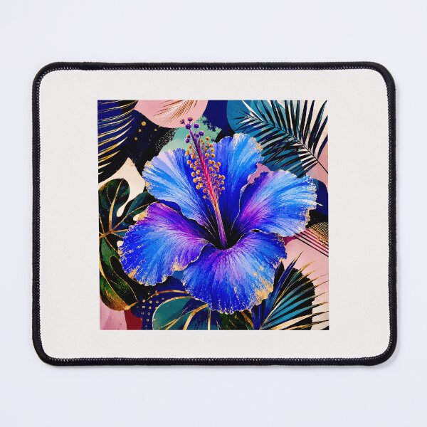 Item preview, Blue Crystal Hibiscus Garden #9 designed and sold by Helios Be. Lavsh.