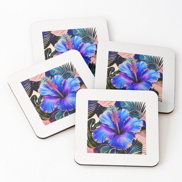 Item preview, Blue Crystal Hibiscus Garden #9 designed and sold by Helios Be. Lavsh.