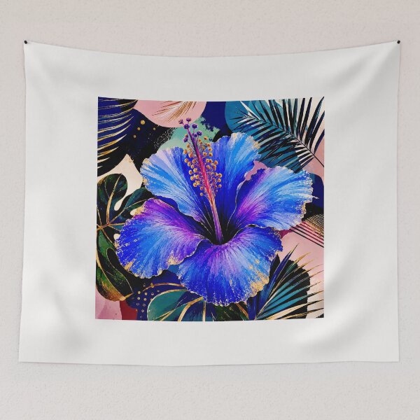 Item preview, Blue Crystal Hibiscus Garden #9 designed and sold by Helios Be. Lavsh.