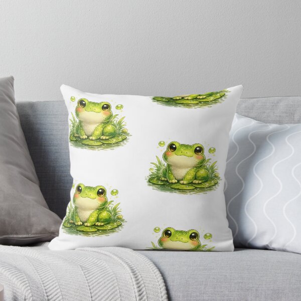 Item preview, Happy Little Frog Artwork designed and sold by Ishratparween11.