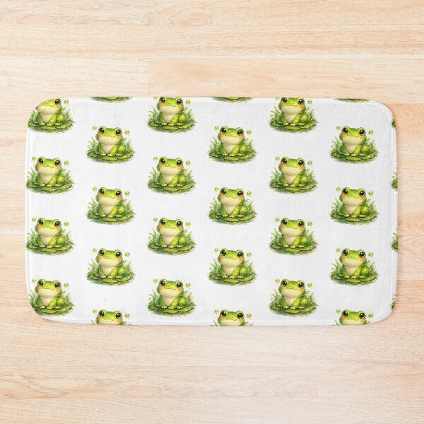 Item preview, Happy Little Frog Artwork designed and sold by Ishratparween11.