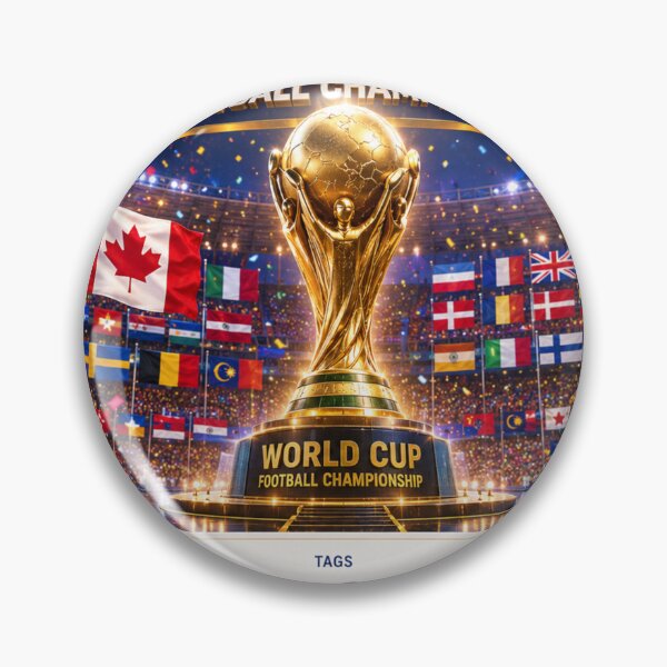 Item preview,  Global Soccer Celebration 2026 – United Nations 3D Festival  Label  designed and sold by PaintMeWorld.