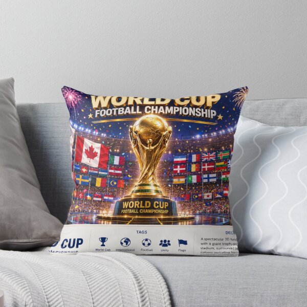 Item preview,  Global Soccer Celebration 2026 – United Nations 3D Festival  Label  designed and sold by PaintMeWorld.
