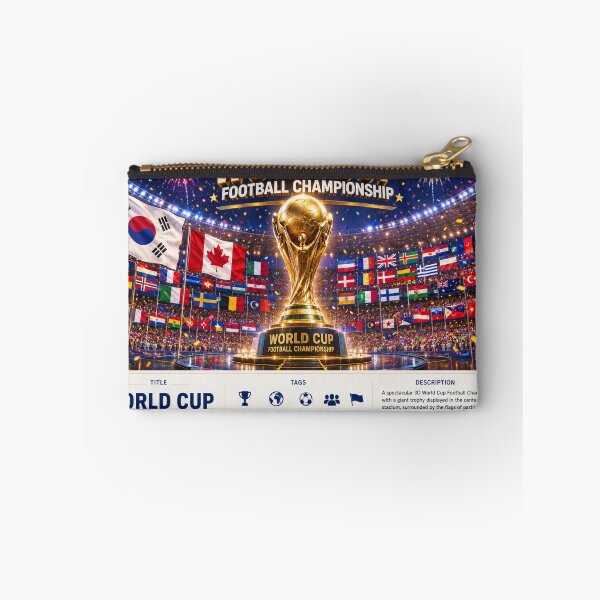 Item preview,  Global Soccer Celebration 2026 – United Nations 3D Festival  Label  designed and sold by PaintMeWorld.