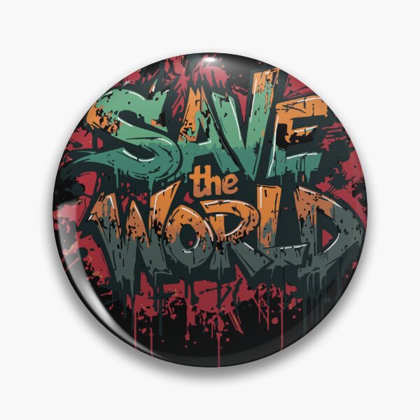 Item preview, Save the World – Street Art designed and sold by typoinspired.