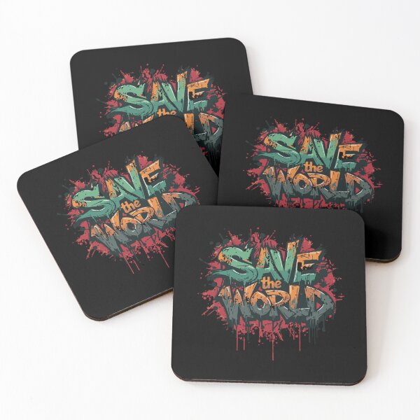 Item preview, Save the World – Street Art designed and sold by typoinspired.