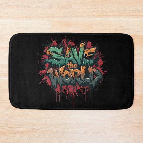 Item preview, Save the World – Street Art designed and sold by typoinspired.