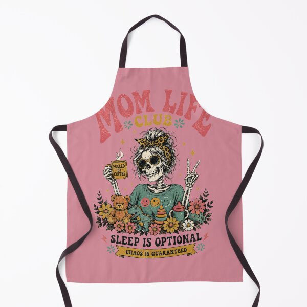 Item preview, Mom Life Club Funny Mom Skeleton Quote designed and sold by bosamji.