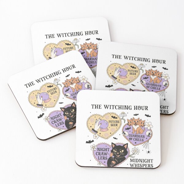 Item preview, The Witching Hour Mystical Witchy Black Cat Design designed and sold by PeplumiArt.