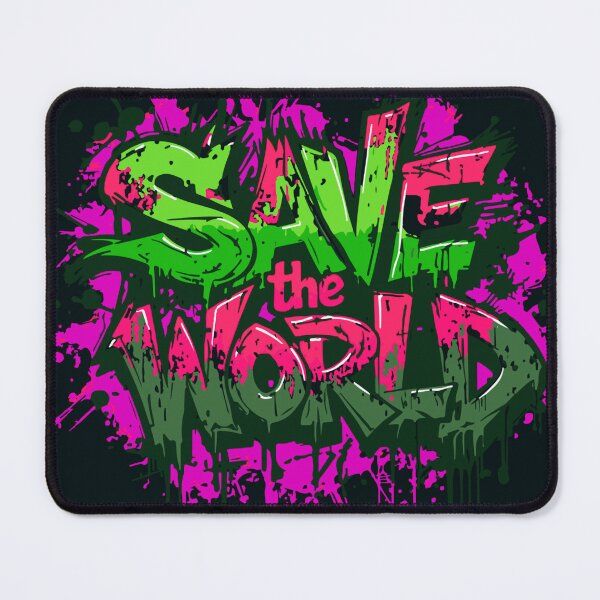 Item preview, Save the World – Urban Street Art designed and sold by typoinspired.