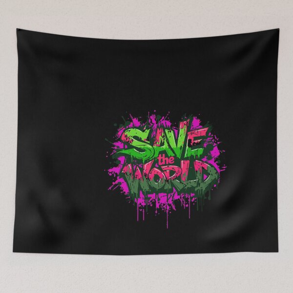 Item preview, Save the World – Urban Street Art designed and sold by typoinspired.
