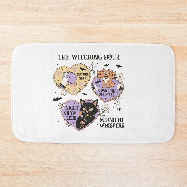 Item preview, The Witching Hour Mystical Witchy Black Cat Design designed and sold by PeplumiArt.
