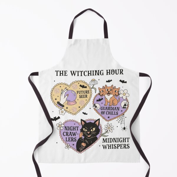 Item preview, The Witching Hour Mystical Witchy Black Cat Design designed and sold by PeplumiArt.
