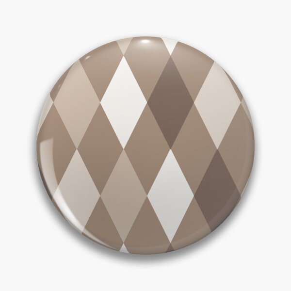 Item preview, Neutral Earthy Tone Harlequin Diamonds Design 2 designed and sold by PatternTitan.