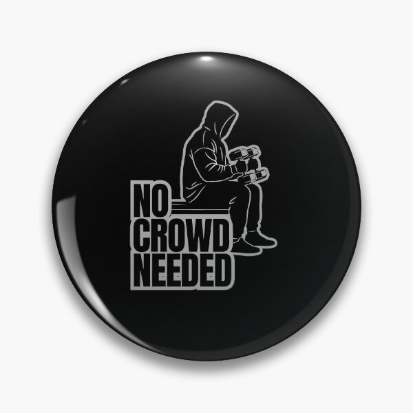 Item preview, No Crowd Needed Solo Lifter Gym Shirt designed and sold by DKB07.