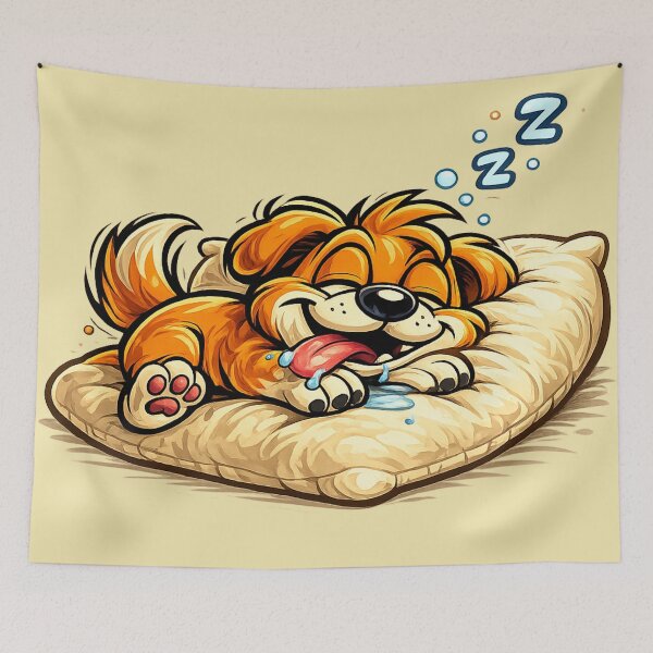 Item preview, Professional Napper Funny Puppy designed and sold by UnicornDreamers.