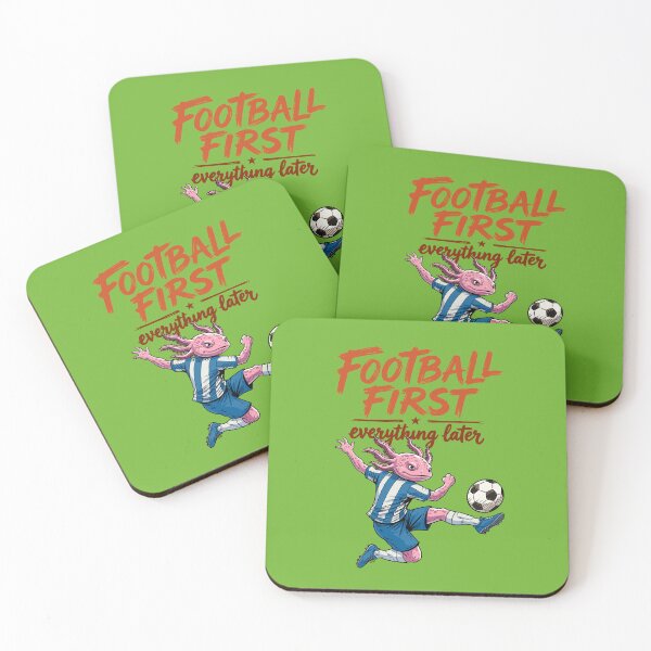 Artikelvorschau, Fußball Zuerst Alles Andere Später – Lustiger Axolotl entworfen und verkauft von CARPIO Creations.