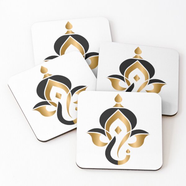 Item preview, Minimal Ganesha Vector Art – Modern Indian Mythology Aesthetic designed and sold by Karma Arts.