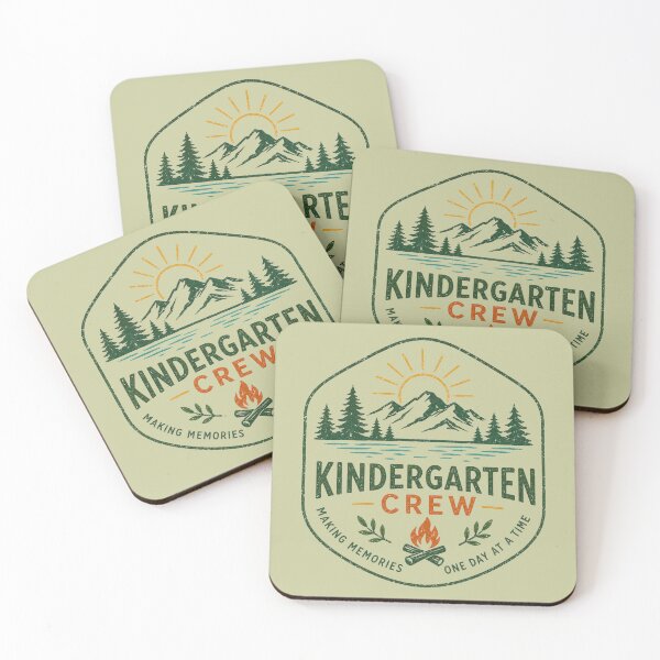 Item preview, Kindergarten Crew Camp Badge Teacher Appreciation Nature designed and sold by bosamji.