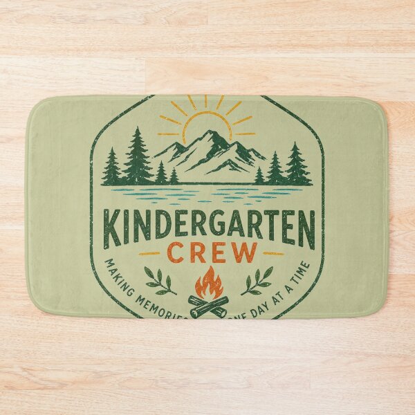 Item preview, Kindergarten Crew Camp Badge Teacher Appreciation Nature designed and sold by bosamji.