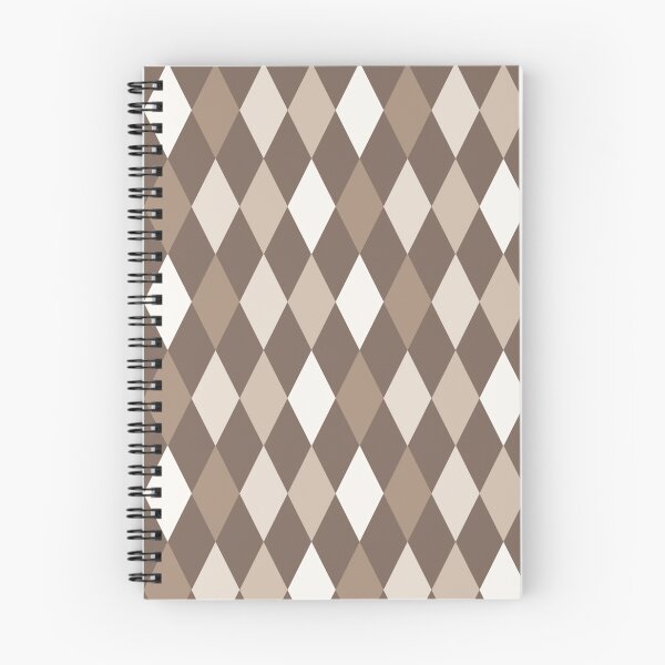 Item preview, Neutral Earthy Tone Harlequin Diamonds Design 3 designed and sold by PatternTitan.