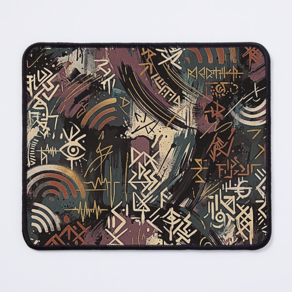 Item preview, Cryptic Messages 2, abstract pattern, fragmented art, abstract geometry designed and sold by ColdStarfish.