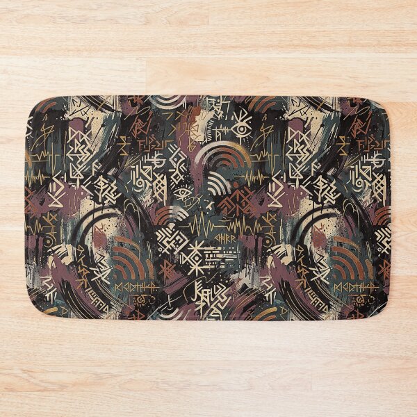 Item preview, Cryptic Messages 2, abstract pattern, fragmented art, abstract geometry designed and sold by ColdStarfish.