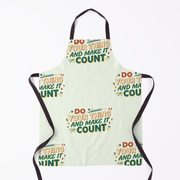 Item preview, Do Your Thing And Make It Count Motivational PNG Design designed and sold by arifali786.