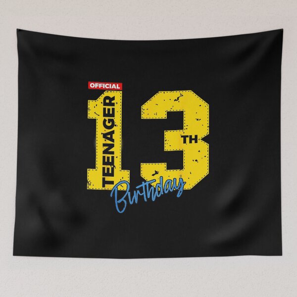 Item preview, Official Teenager Level 13 Funny Gamer Birthday Retro Pixel designed and sold by FGTV2021.