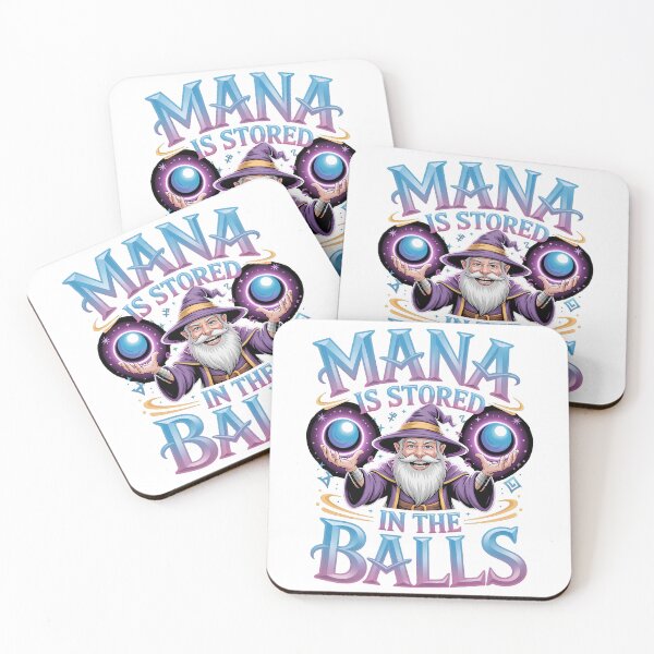 Item preview, Mana Is Stored in the Balls – Funny RPG Wizard Meme designed and sold by SEBANOX.