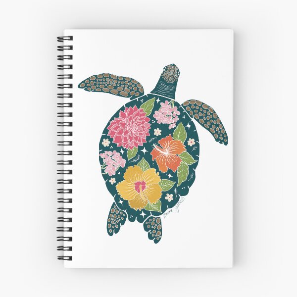 Item preview, Sea Turtle Floral Silhouette  designed and sold by Karine Jones.