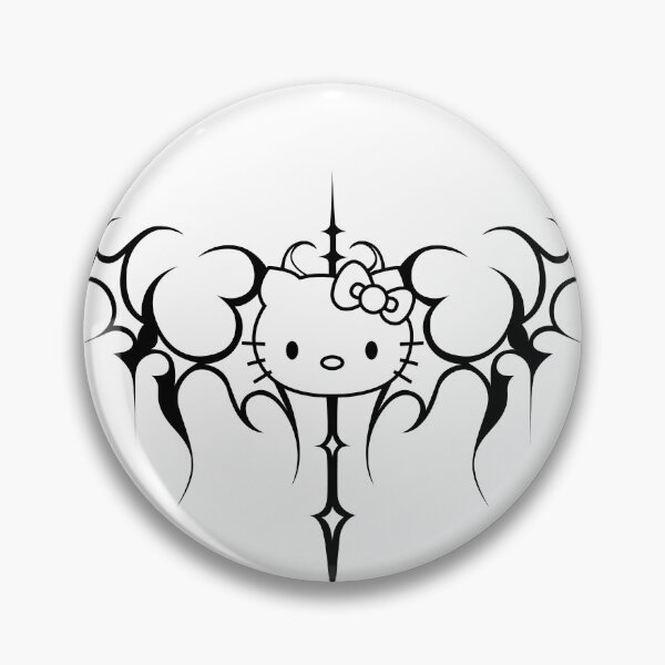 Item preview, Hello tribal cybergoth kitten. Hello kitten. designed and sold by Tribalgothss.