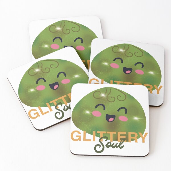 Item preview, Green Glitter Dumpling (Glittery Soul) designed and sold by katieladybug3.