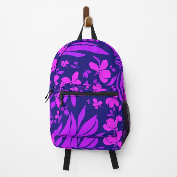 Item preview, Midnight Neon Orchid Garden Pattern designed and sold by AneissPiaf.
