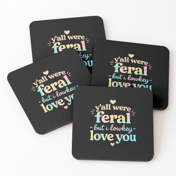 Item preview, Yall Were Feral But Loved designed and sold by SiarheiYur.