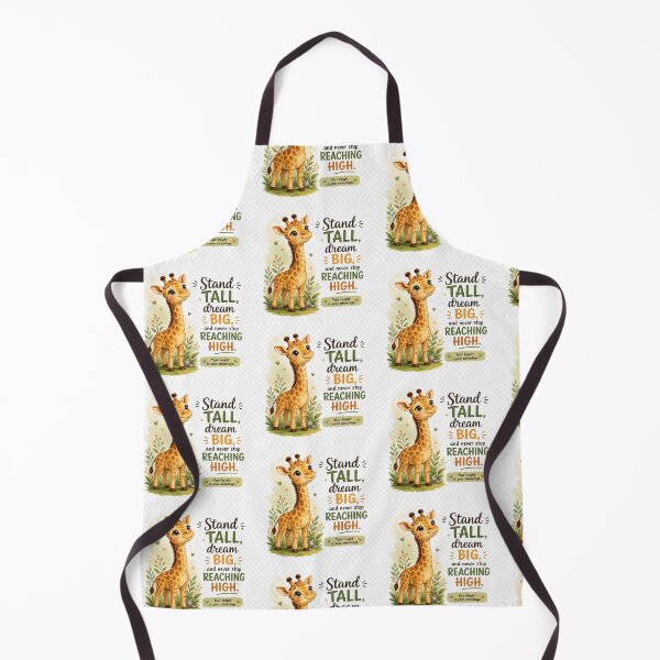 Item preview, Stand Tall Dream Big Giraffe Sticker designed and sold by Ishratparween11.