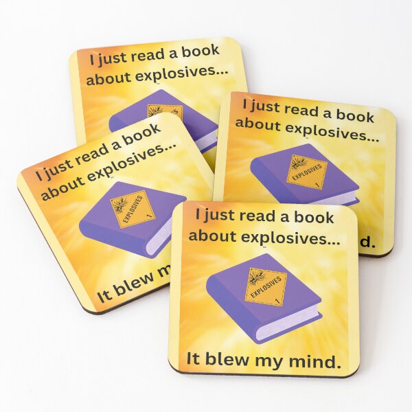 Item preview, Book About Explosives designed and sold by Kilted Owl.