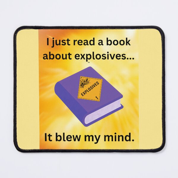 Item preview, Book About Explosives designed and sold by Kilted Owl.