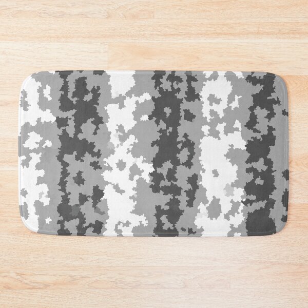 Item preview, Gray And White Crystalized Abstract Stripes  designed and sold by PatternTitan.