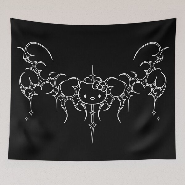 Item preview, Hello tribal cybergoth kitten. Hello kitten. designed and sold by Tribalgothss.