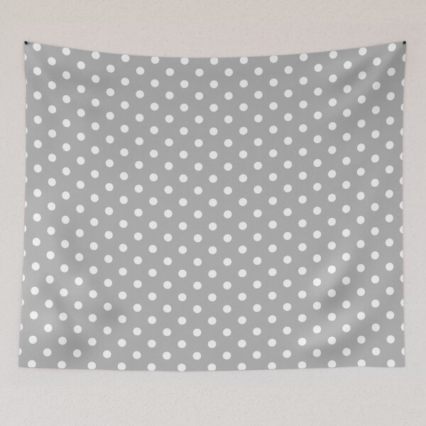 Item preview, Copy of Mini Polka Dot Gray and White designed and sold by Jeallan Designs.