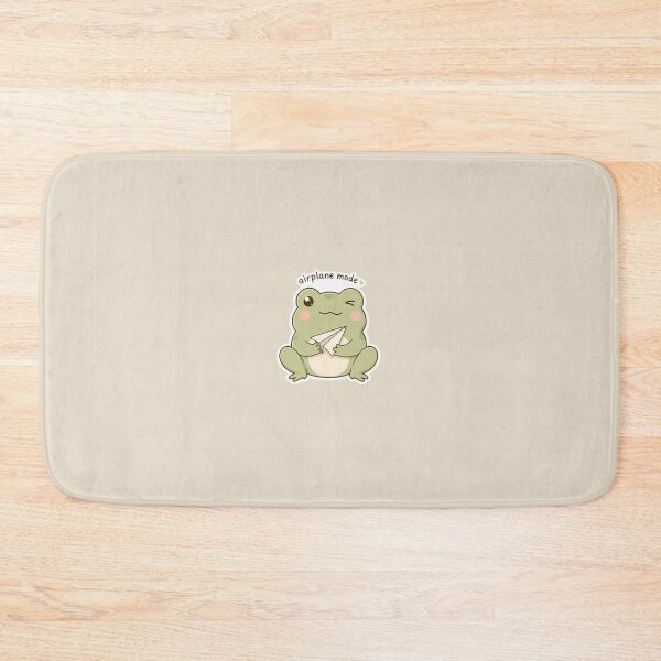 Item preview, Airplane Mode Cute Frog Sticker designed and sold by Digital_products_0111.