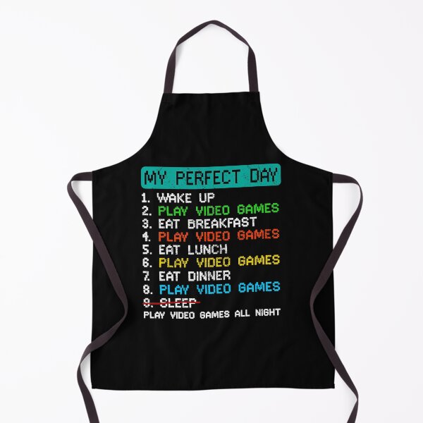 Item preview, My Perfect Day Funny Video Game Schedule for Dedicated Gamers designed and sold by FGTV2021.