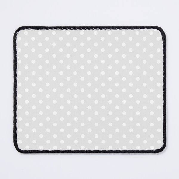 Item preview, Mini Polka Dot Pale Gray and White designed and sold by Jeallan Designs.