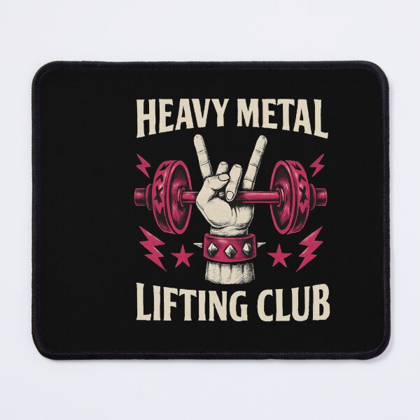 Item preview, Heavy Metal Lifting Club designed and sold by SiarheiYur.