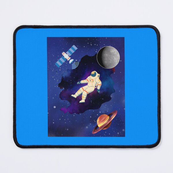 Item preview, Lost in Space Astronaut Art | Cosmic Galaxy Explorer Aesthetic | Retro Sci-Fi Space Illustration designed and sold by Sparklers-123.