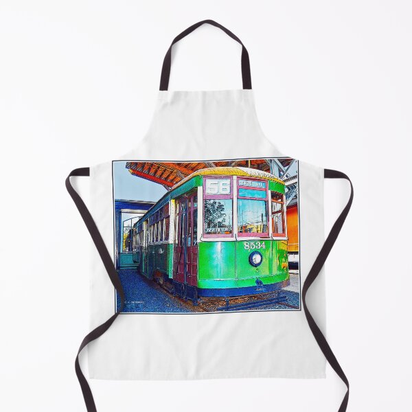 Item preview, Philadelphia Trolley Car of the Past, c. 1926, Digital Illustration designed and sold by AMacGPhilly.