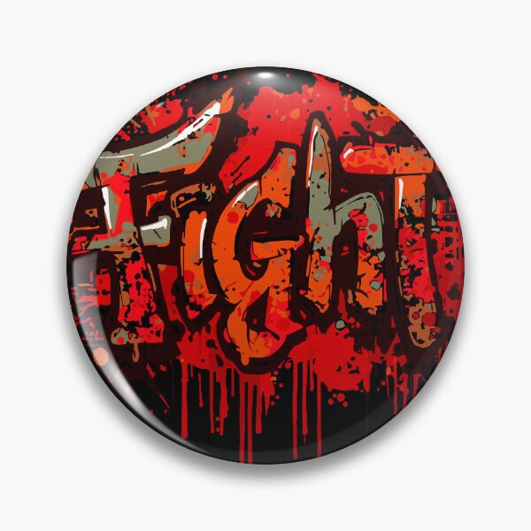 Item preview, Fight – Street Energy Warrior Mindset designed and sold by typoinspired.