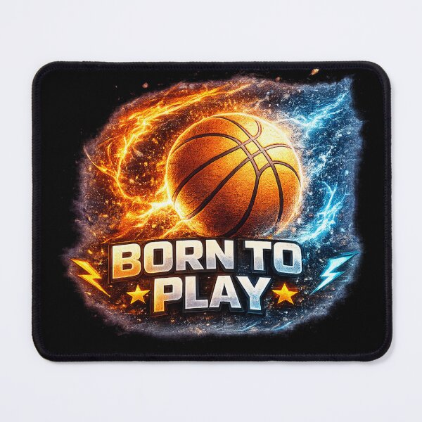 Item preview, Born To Play Basketball Design Dynamic Sports Motivation Art designed and sold by AONLINE  .