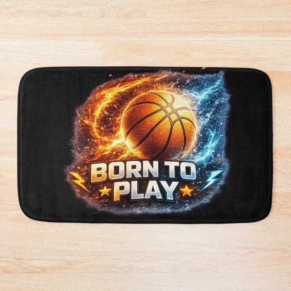 Item preview, Born To Play Basketball Design Dynamic Sports Motivation Art designed and sold by AONLINE  .